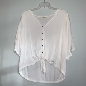 The Impeccable Pig Short Sleeve White Top